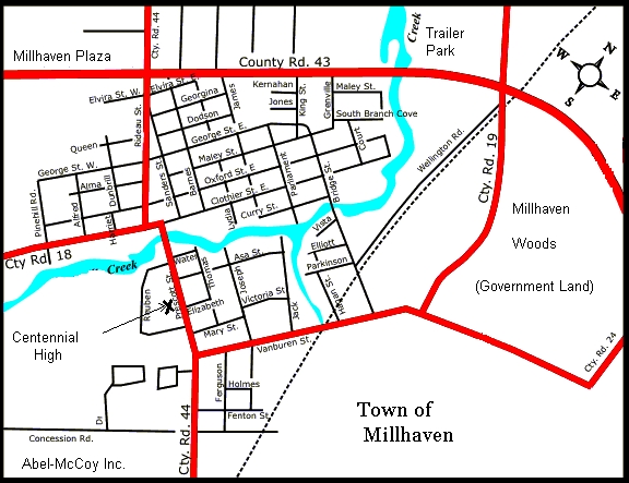 town map